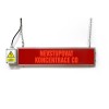 VITEKO LED light warning board single-sided 570x120x15 - SVT3